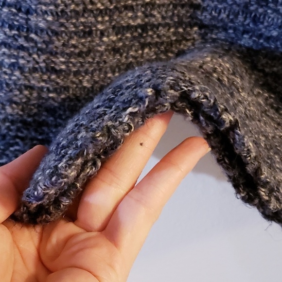 Echo | Cozy Knit Sweater Poncho Shawl - Picture 8 of 9